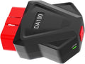 Car OBD2 Bluetooth Scanner, Reset and Clear Fault Codes Device, Wireless Data Detection Diagnostic Tool with Freeze Frame Design, Performance Test Device for Ios & Android & Windows (Black)